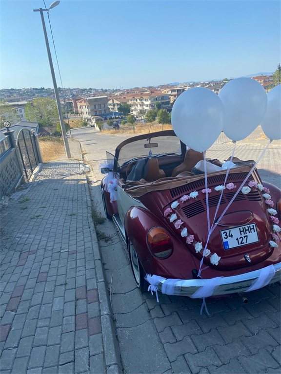 düğün arabası gelin arabası kiralama hizmetleri 