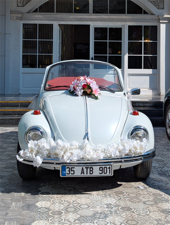 kiralık vosvos fiyatları retro stil gelin arabası 