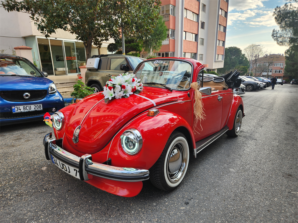 romantik gelin arabası vosvos düğün arabası fiyat listesi 